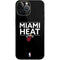NBA Miami Heat Standard - Black iPhone 14 Pro Max Skin