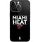 NBA Miami Heat Standard - Black iPhone 14 Pro Skin