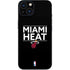 NBA Miami Heat Standard - Black iPhone 14 Skin