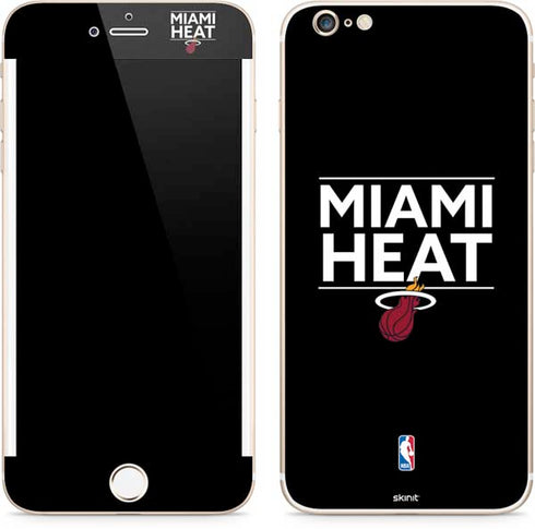 NBA Miami Heat Standard - Black iPhone 6/6s Plus Skin