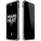 NBA Miami Heat Standard - Black iPhone 7/8 Plus Clear Case