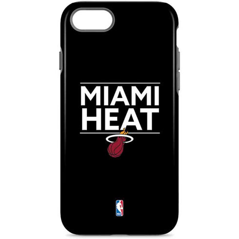 NBA Miami Heat Standard - Black iPhone 7 Pro Case