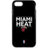 NBA Miami Heat Standard - Black iPhone 7 Pro Case