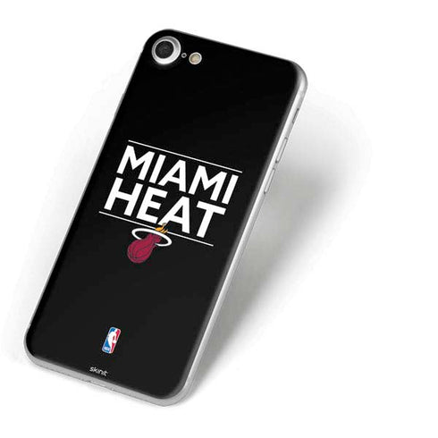 NBA Miami Heat Standard - Black iPhone 7 Skin