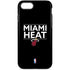 NBA Miami Heat Standard - Black iPhone 8 Pro Case