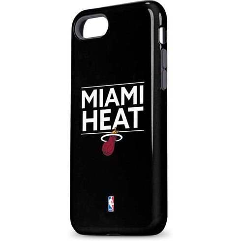 NBA Miami Heat Standard - Black iPhone 8 Pro Case