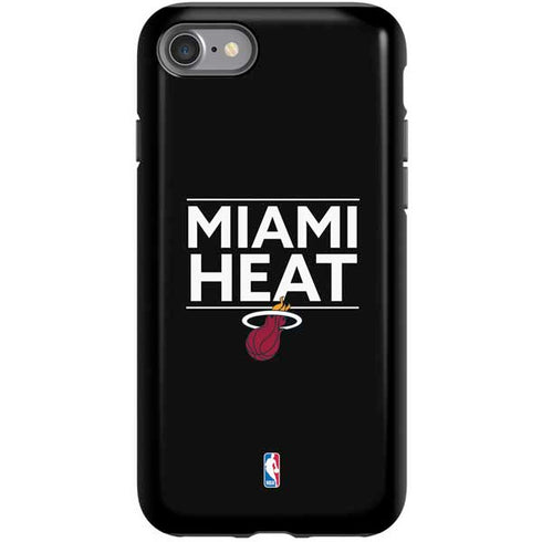 NBA Miami Heat Standard - Black iPhone SE (2nd & 3rd Gen) Pro Case