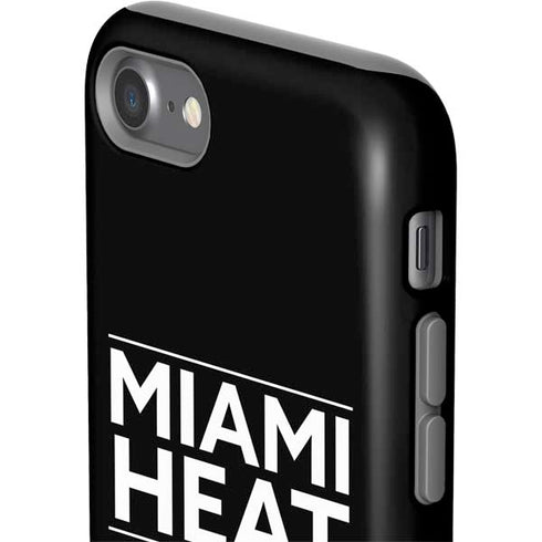 NBA Miami Heat Standard - Black iPhone SE (2nd & 3rd Gen) Pro Case