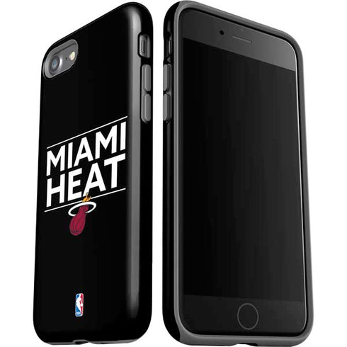 NBA Miami Heat Standard - Black iPhone SE (2nd & 3rd Gen) Pro Case