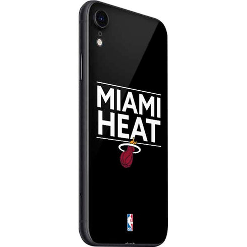 NBA Miami Heat Standard - Black iPhone SE (2nd & 3rd Gen) Skin