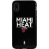 NBA Miami Heat Standard - Black iPhone XR Pro Case
