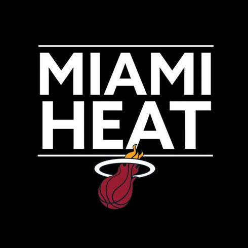 NBA Miami Heat Standard - Black iPhone XR Skin
