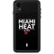 NBA Miami Heat Standard - Black iPhone XR Waterproof Case
