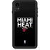 NBA Miami Heat Standard - Black iPhone XR Waterproof Case