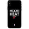 NBA Miami Heat Standard - Black iPhone XS Max Skin