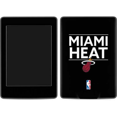 NBA Miami Heat Standard - Black Amazon Kindle Skin