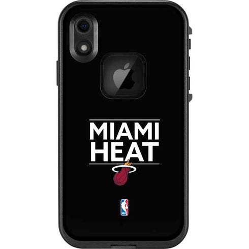 NBA Miami Heat Standard - Black LifeProof Fre iPhone Skin