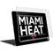 NBA Miami Heat Standard - Black MacBook Air 13in (2020) Case plus Skin