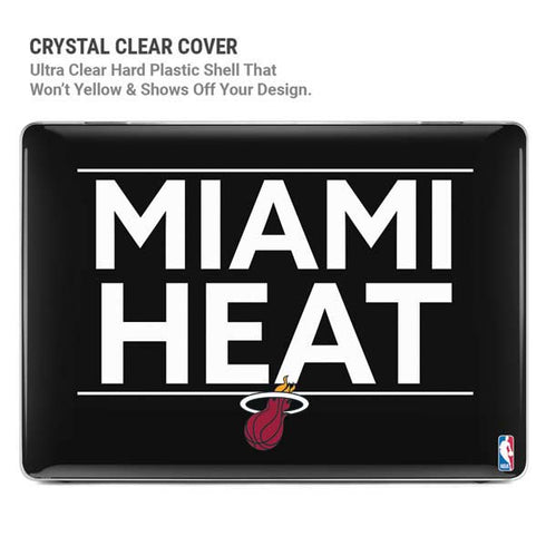 NBA Miami Heat Standard - Black MacBook Air 13in M1 (2021) Case plus Skin