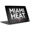 NBA Miami Heat Standard - Black Apple MacBook Pro 15-inch Skin