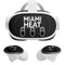 NBA Miami Heat Standard - Black Meta Quest 3 Skin