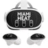 NBA Miami Heat Standard - Black Meta Quest 3 Skin
