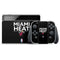 NBA Miami Heat Standard - Black Nintendo Switch OLED (2021) Skin