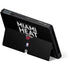 NBA Miami Heat Standard - Black Nintendo Switch OLED (2021) Skin