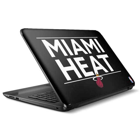 NBA Miami Heat Standard - Black HP Notebook Skin