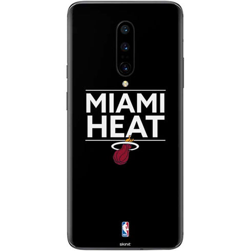 NBA Miami Heat Standard - Black OnePlus 7 Pro Skin
