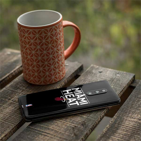 NBA Miami Heat Standard - Black OnePlus 7 Pro Skin