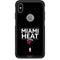 NBA Miami Heat Standard - Black Otterbox Commuter iPhone Skin