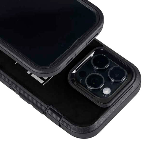 NBA Miami Heat Standard - Black Otterbox Defender iPhone Skin