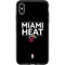 NBA Miami Heat Standard - Black Otterbox Symmetry iPhone Skin