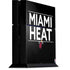 NBA Miami Heat Standard - Black PS4 Console Skin