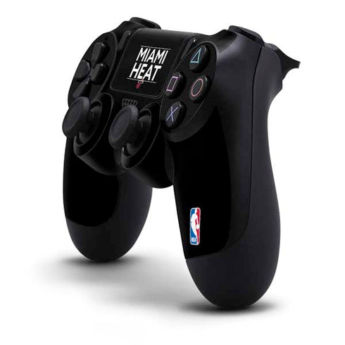 NBA Miami Heat Standard - Black PS4 Controller Skin