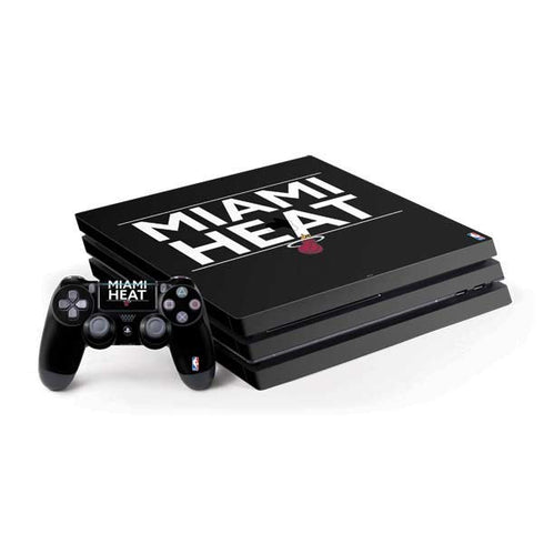 NBA Miami Heat Standard - Black PS4 Pro Bundle Skin