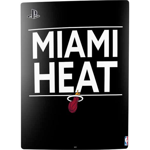 NBA Miami Heat Standard - Black PS5 Bundle Skin