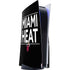 NBA Miami Heat Standard - Black PS5 Console Skin