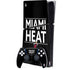 NBA Miami Heat Standard - Black PS5 Slim Digital Edition Console Skin