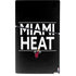NBA Miami Heat Standard - Black PS5 Slim Digital Edition Console Skin