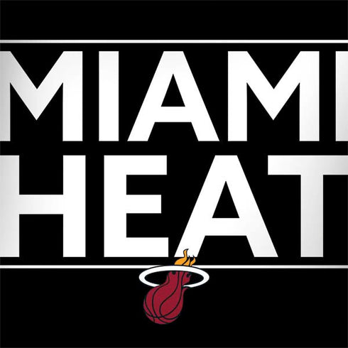 NBA Miami Heat Standard - Black Surface Book 2 13.5in Skin