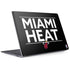 NBA Miami Heat Standard - Black Surface Laptop 2 Skin