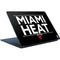 NBA Miami Heat Standard - Black Surface Laptop Skin