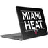 NBA Miami Heat Standard - Black Surface Laptop Studio Skin