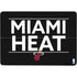 NBA Miami Heat Standard - Black Surface Laptop Studio Skin