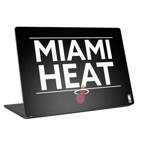 NBA Miami Heat Standard - Black Universal Laptop 18in (14.6 x 10.6in) Skin