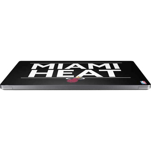 NBA Miami Heat Standard - Black Universal Laptop 18in (14.6 x 10.6in) Skin