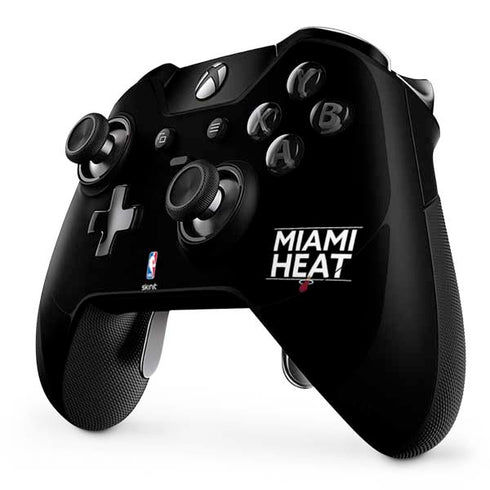 NBA Miami Heat Standard - Black Xbox One Elite Controller Skin
