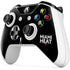 NBA Miami Heat Standard - Black Xbox One S Controller Skin